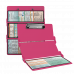 WhiteCoat Clipboard® Trifold - Pink Physical Therapy Edition